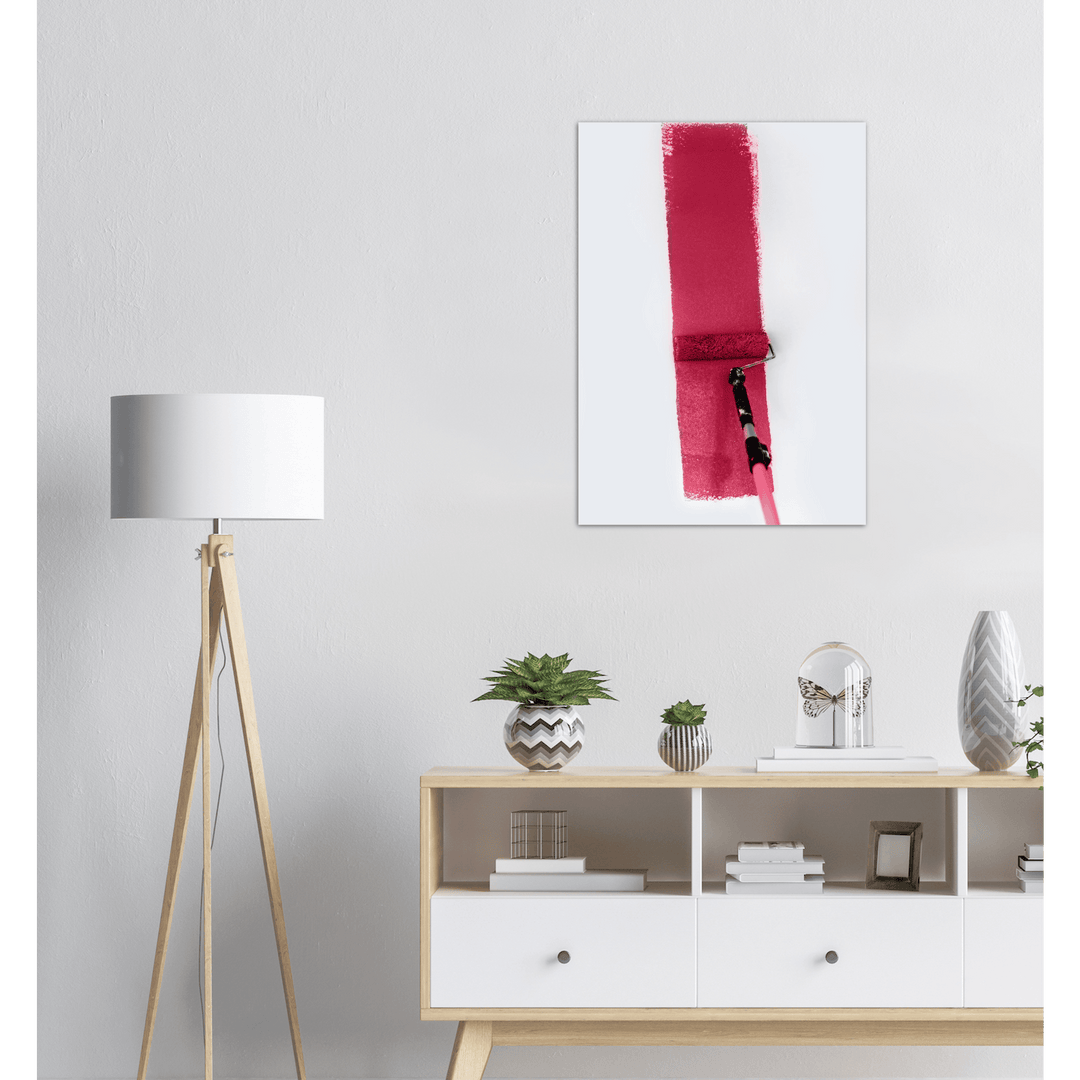 Maler - Viva Magenta Red Trendfarbe für 2023 - Printree.ch Foto, Fotografie