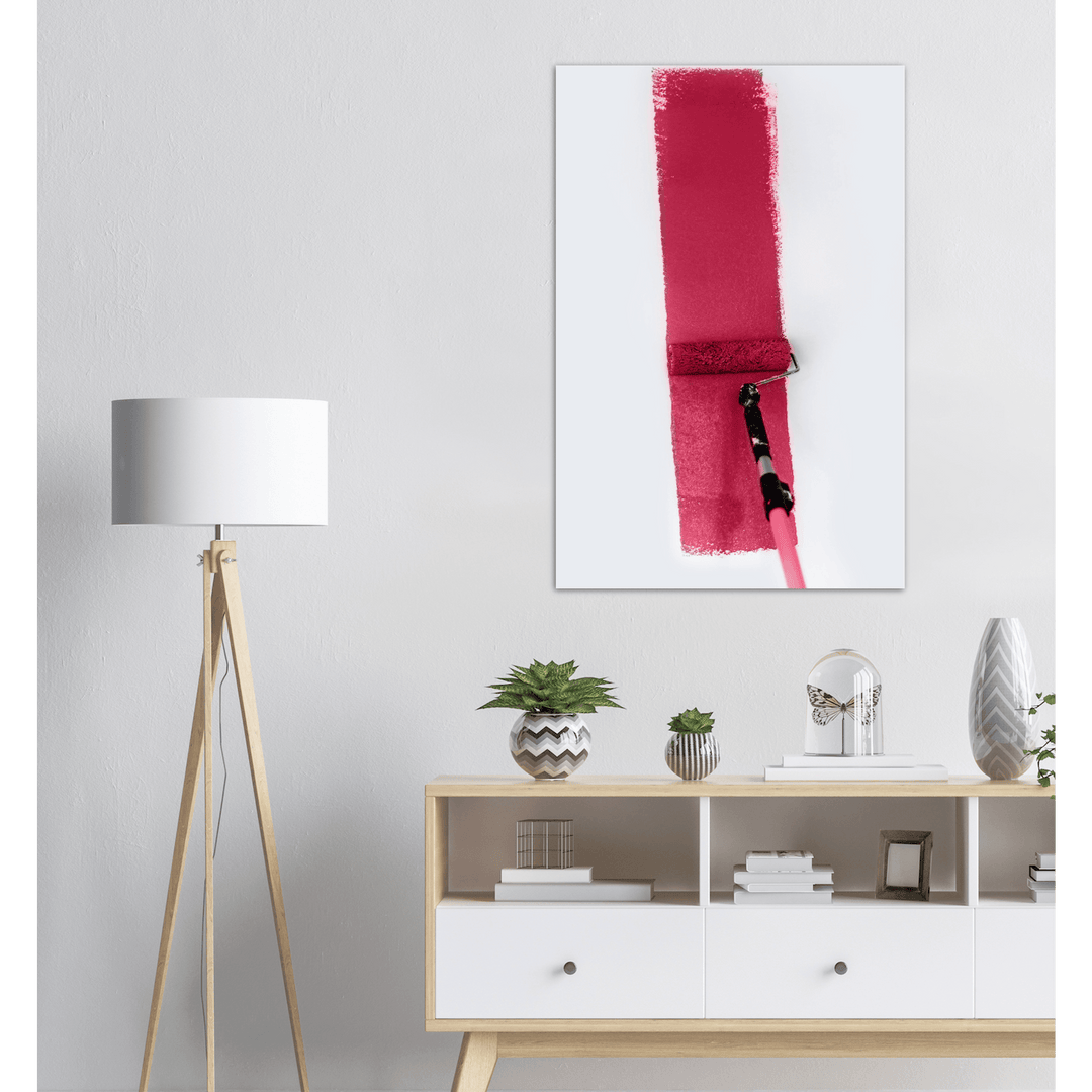 Maler - Viva Magenta Red Trendfarbe für 2023 - Printree.ch Foto, Fotografie