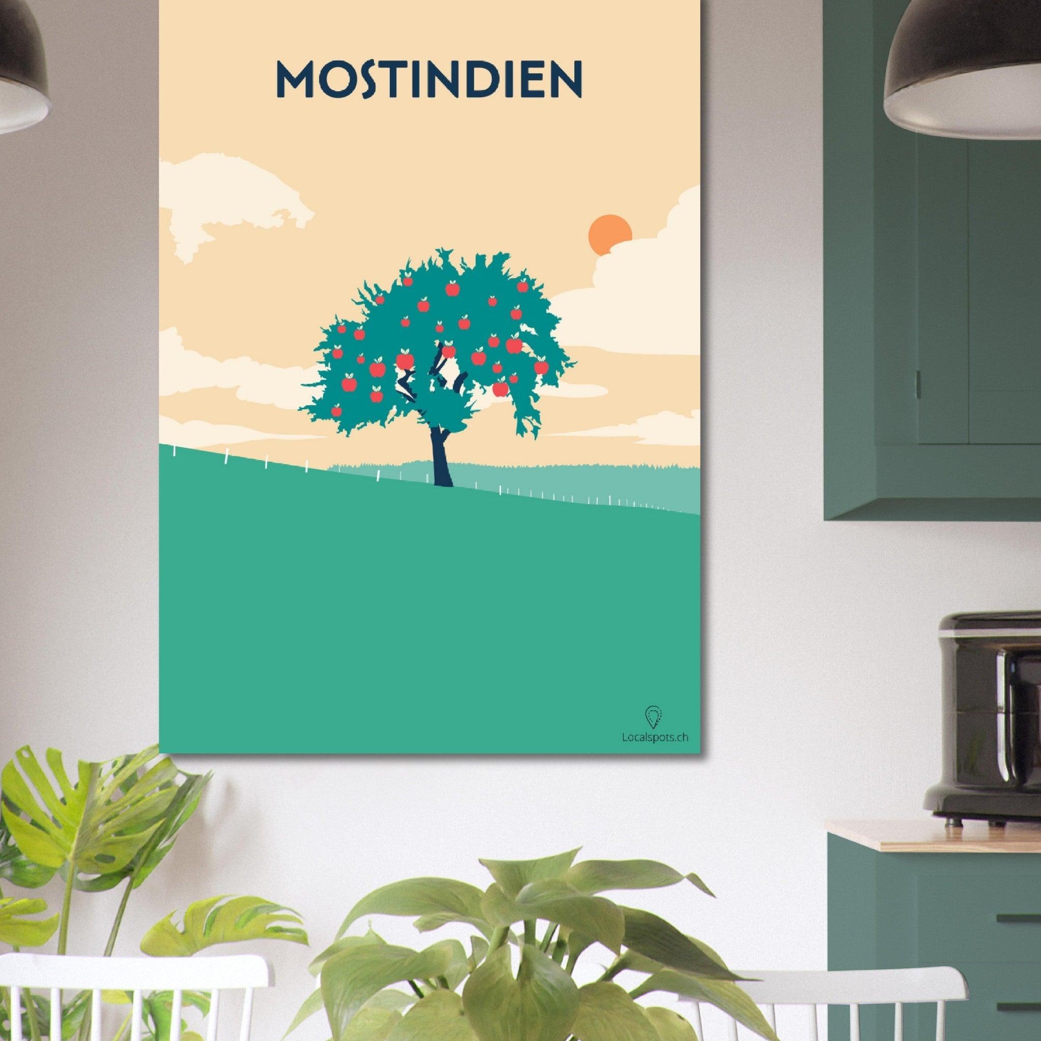 Mostindien - Printree.ch Localspot, Minimal, Minimalismus