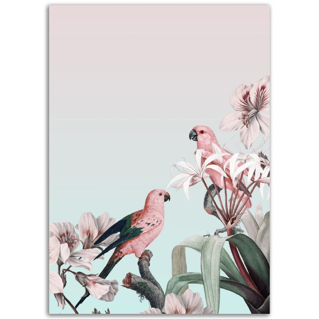 Papageien im Pastelkleid - Andrea Haase - Printree.ch Andrea Haase, Vertikal