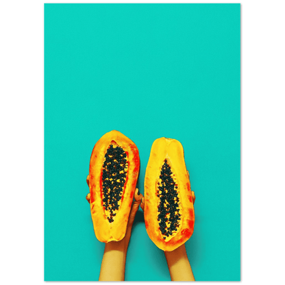 Papaya minimalistischer Lifestyle - Printree.ch abschnitt, aufgeschnitten, dessert, diät, exotisch, frisch, frische, frucht, gesund, halb, hintergrund, isoliert, kern, köstlich, lebensmittel, lecker, nahrung, natürlich, orange, papaya, reif, roh, saftig, scheibe, schnitt, süss, tropisch, vegetarisch, weiss