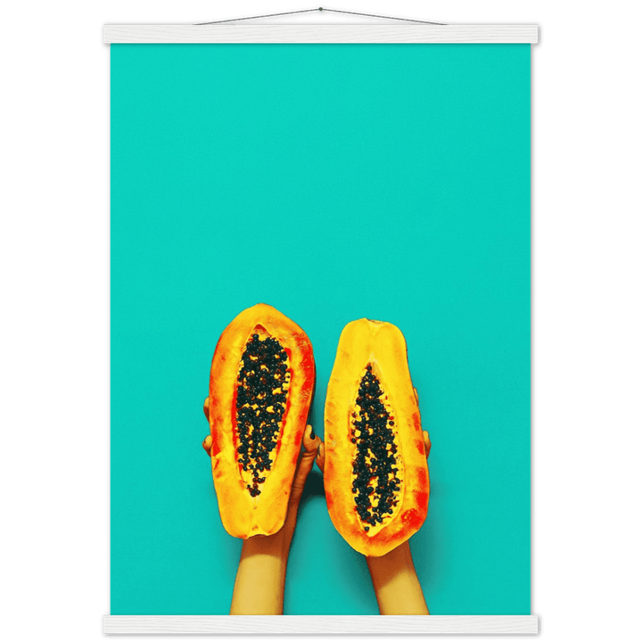 Papaya minimalistischer Lifestyle - Printree.ch abschnitt, aufgeschnitten, dessert, diät, exotisch, frisch, frische, frucht, gesund, halb, hintergrund, isoliert, kern, köstlich, lebensmittel, lecker, nahrung, natürlich, orange, papaya, reif, roh, saftig, scheibe, schnitt, süss, tropisch, vegetarisch, weiss