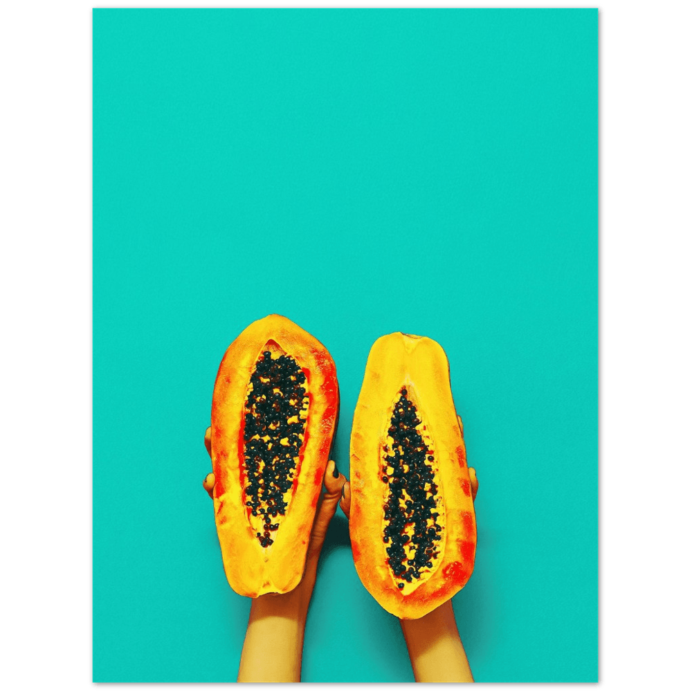 Papaya minimalistischer Lifestyle - Printree.ch abschnitt, aufgeschnitten, dessert, diät, exotisch, frisch, frische, frucht, gesund, halb, hintergrund, isoliert, kern, köstlich, lebensmittel, lecker, nahrung, natürlich, orange, papaya, reif, roh, saftig, scheibe, schnitt, süss, tropisch, vegetarisch, weiss