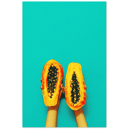 Papaya minimalistischer Lifestyle - Printree.ch abschnitt, aufgeschnitten, dessert, diät, exotisch, frisch, frische, frucht, gesund, halb, hintergrund, isoliert, kern, köstlich, lebensmittel, lecker, nahrung, natürlich, orange, papaya, reif, roh, saftig, scheibe, schnitt, süss, tropisch, vegetarisch, weiss