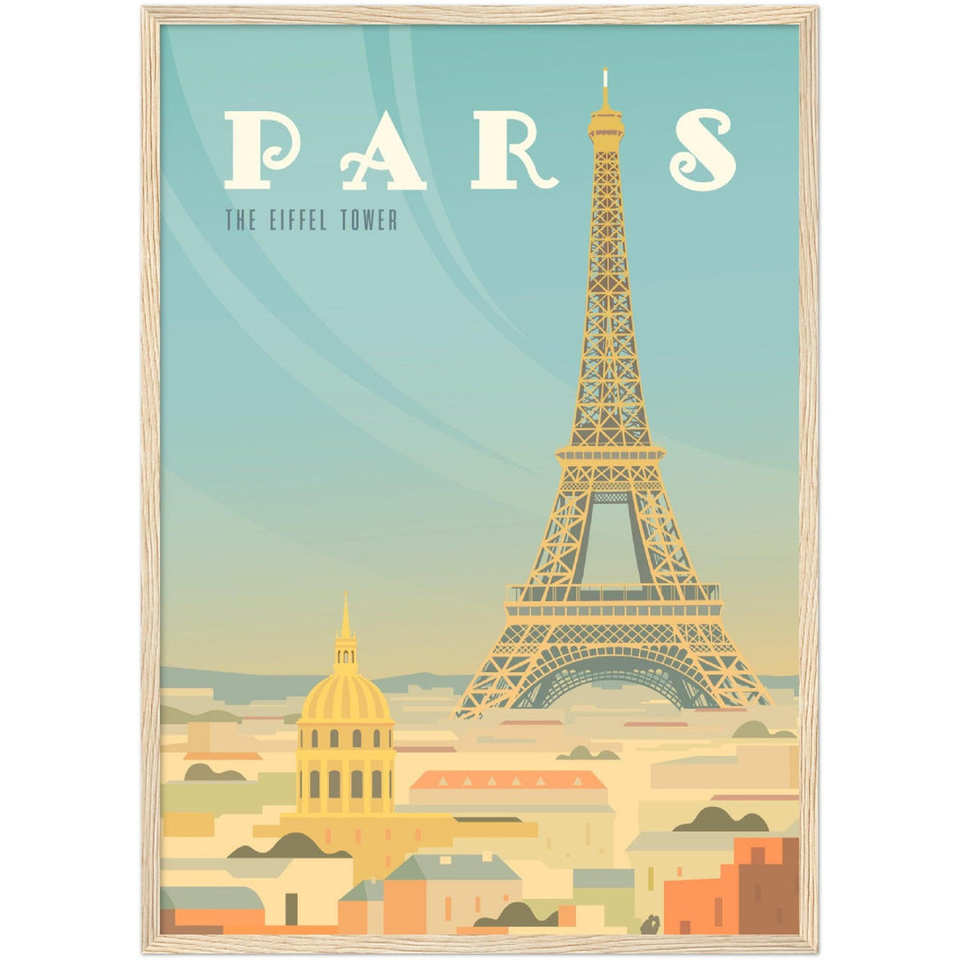 Paris Poster: Die Schönheit der Stadt der Liebe in Ihrem Zuhause - Printree.ch Illustration, Poster, travel poster