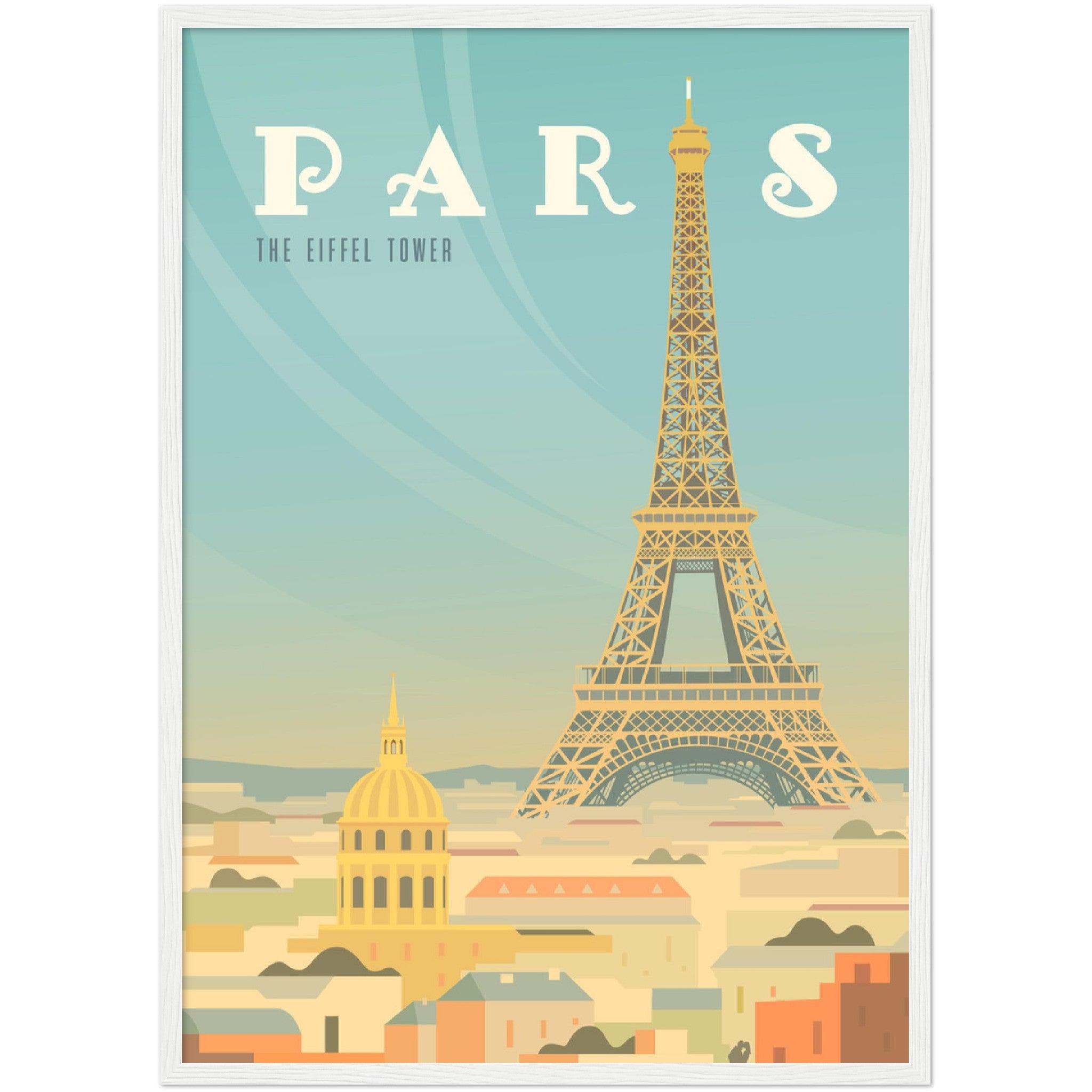 Paris Poster: Die Schönheit der Stadt der Liebe in Ihrem Zuhause - Printree.ch Illustration, Poster, travel poster