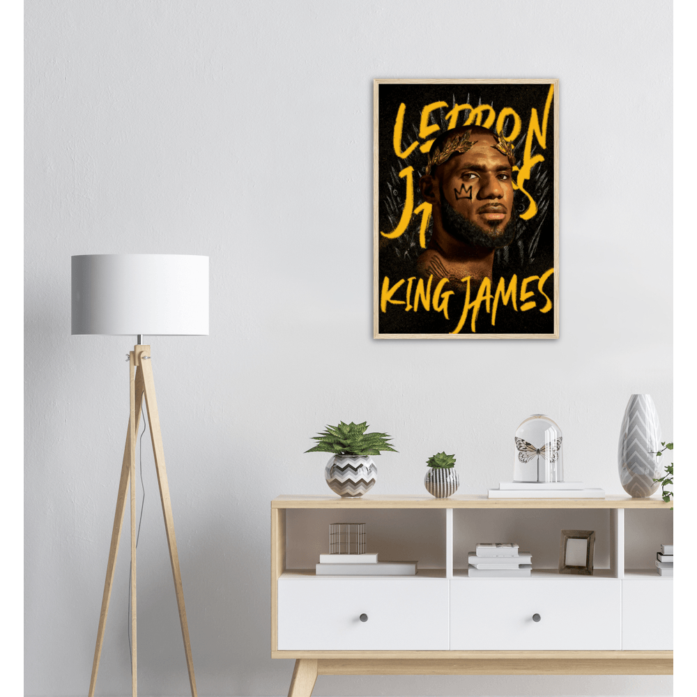 Pop Art King James - Printree.ch Pop ART, popart