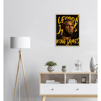 Pop Art King James - Printree.ch Pop ART, popart