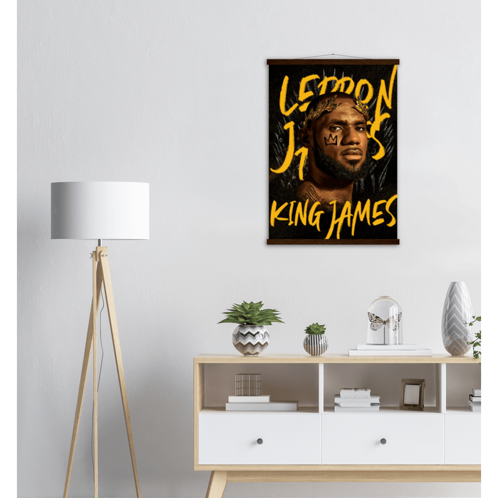 Pop Art King James - Printree.ch Pop ART, popart