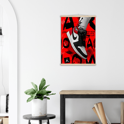 Pop Art Low Red - Printree.ch Aufmerksamkeitserregend, Ausdrucksstark, Dynamisch, Edgy, Einzigartig, Energetisch, Farbenfroh, Grafisch, Ikonisch, Inspirierend, Jugendbewegung, Jugendkultur, Jugendlich, Kunstvoll, Lebendig, Lifestyle, Mode, Pop-Art, Pop-Kultur, popart, Retro, Sneaker, Sportlich, Stilvoll, Streetstyle, Symbolisch, Trendy, Unverwechselbar, Urban, Zeitgenössisch