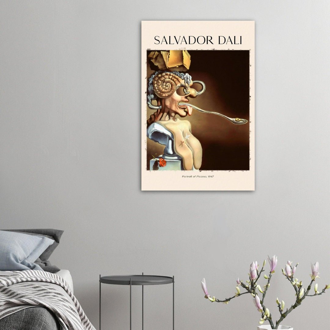 Portät von Picassovon Salvador Dali - Printree.ch Kunst, Malen, Maler, Malerei, Meisterwerk