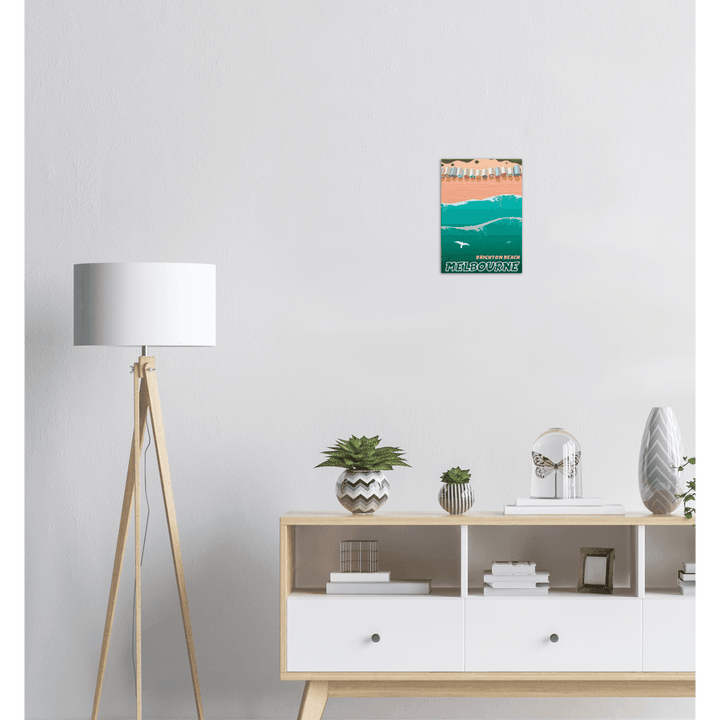 Premium Poster auf mattem Papier - Printree.ch minimalistisch, touristische reise, travel poster