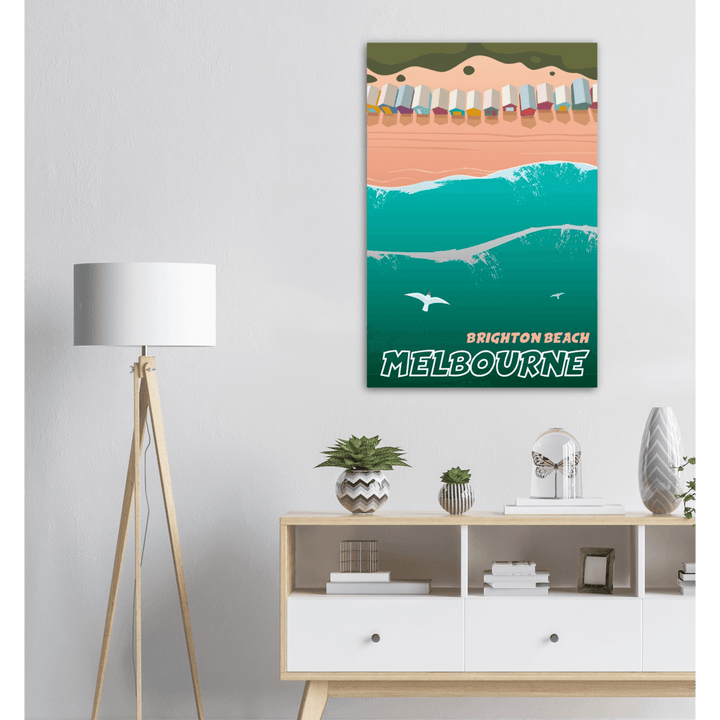 Premium Poster auf mattem Papier - Printree.ch minimalistisch, touristische reise, travel poster