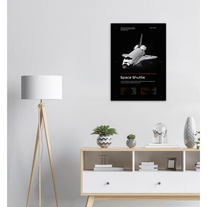 Raumfähre Museumsqualität Poster - Printree.ch 3d illustration, 3d render, astronaut, astronomie, blau, canaveral, columbia, entdecker, erde, erforschen, erforschung, fantasie, galaxie, himmel, hintergrund, illustration, karte, kosmonaut, kosmos, planet, shuttle, stern, system, technologie, textur, umlaufbahn, universum, weltraum, wissenschaft