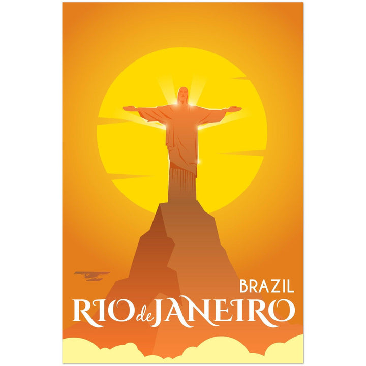 Rio de Janeiro Museumsqualität Poster - Printree.ch Illustration, Poster, travel poster