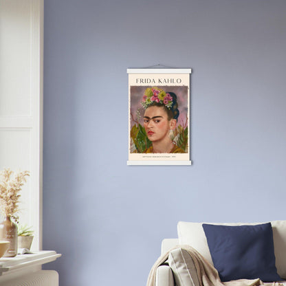 Selbstbildnis, Dr. Eloesser gewidmet von Frida Kahlo - Printree.ch abstrakte frauen, frau, Frauen, Kunst, Malen, Maler, Malerei, Meisterwerk