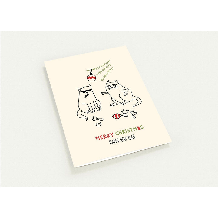 Set mit 10 Klappkarten Oh, Merry Christmas - Printree.ch Karte, Karten