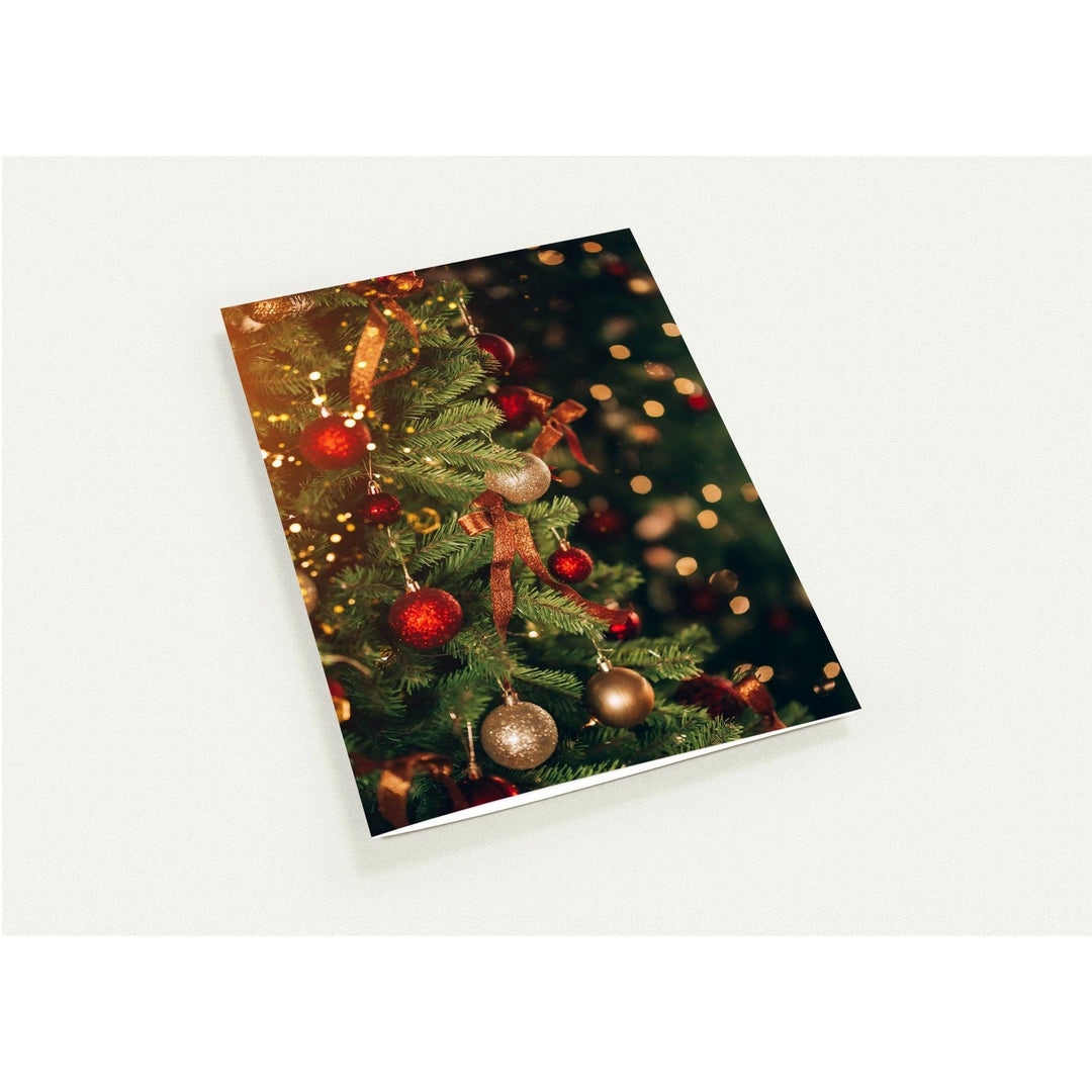 Set mit 10 Klappkarten Weihnachtsbaum - Printree.ch Karte, Karten