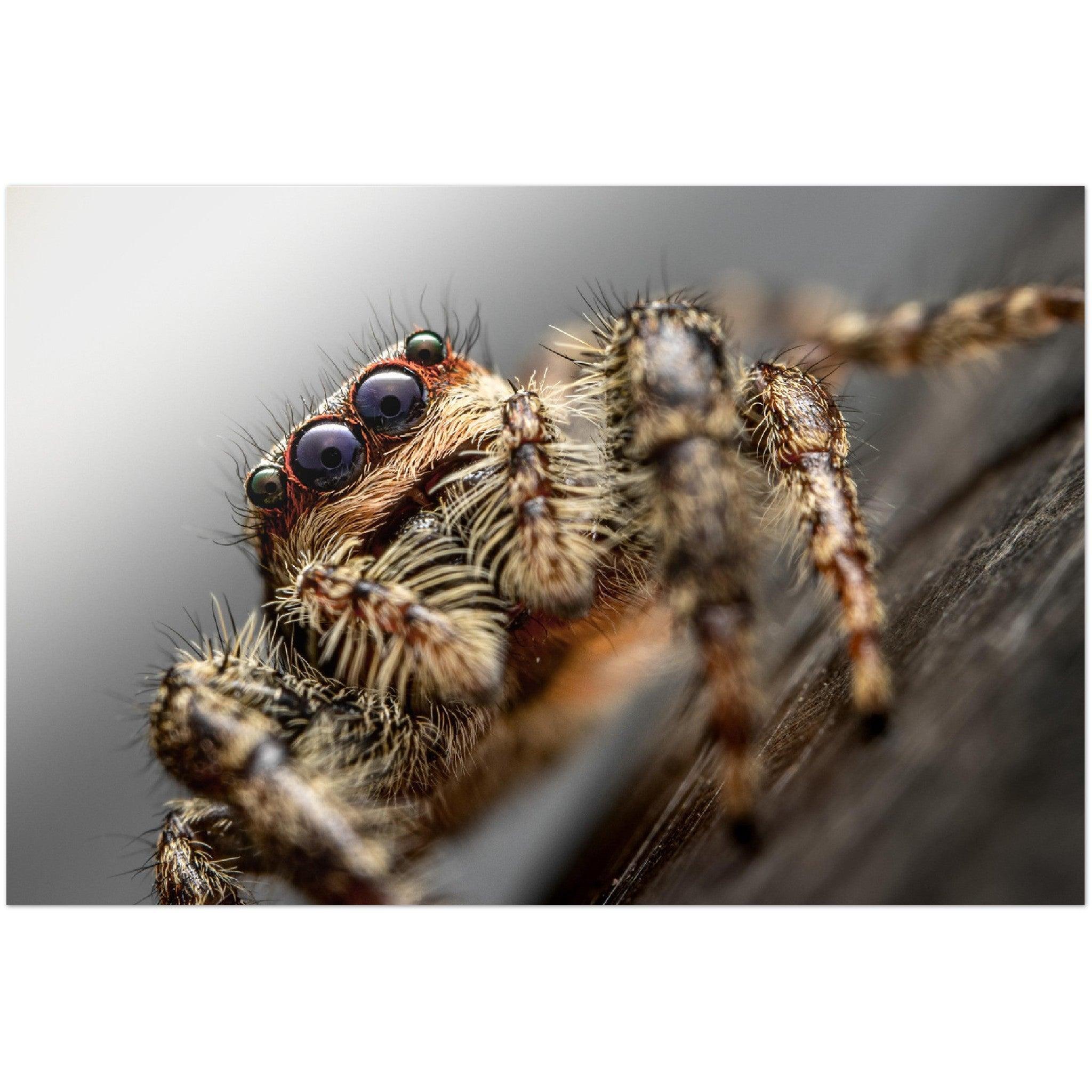 Springspinne - Printree.ch Foto, Fotografie, Makro, Martin_Reichenbach, Poster