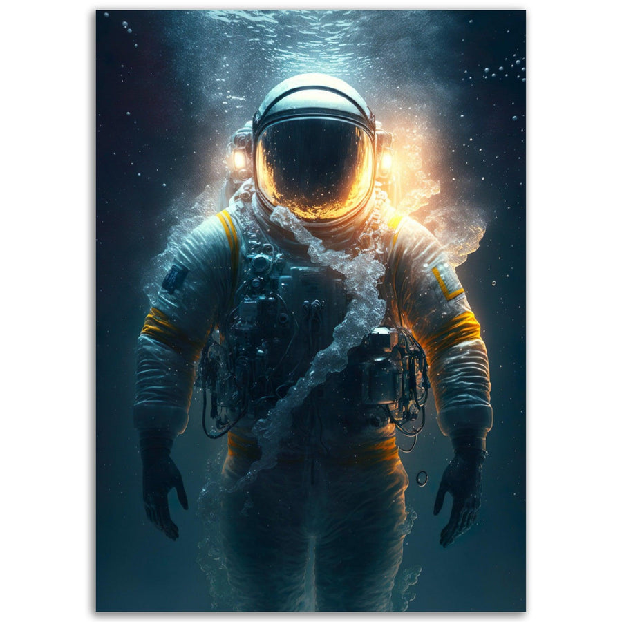Sternenwanderer: Die Abenteuer eines Astronauten - Printree.ch AI, Astronaut, künstlich, Szenerie