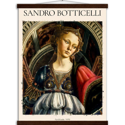 Tapferkeit Gemälde von Sandro Botticelli - Printree.ch abstrakte frauen, frau, Frauen, Kunst, Malen, Maler, Malerei, Meisterwerk