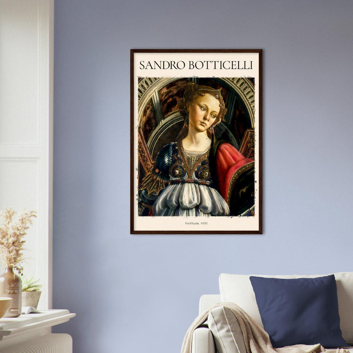 Tapferkeit Gemälde von Sandro Botticelli - Printree.ch abstrakte frauen, frau, Frauen, Kunst, Malen, Maler, Malerei, Meisterwerk