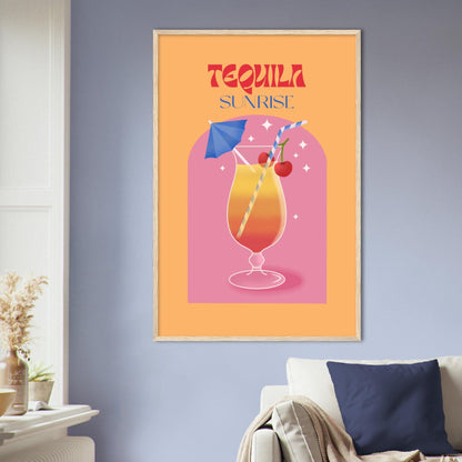 Tequila Sunrise Modern Art Gallery - Printree.ch Kunst, Kunstdruck