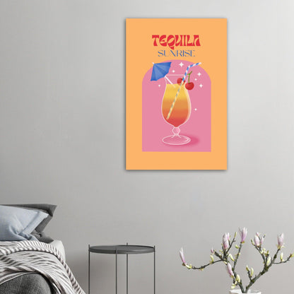 Tequila Sunrise Modern Art Gallery - Printree.ch Kunst, Kunstdruck