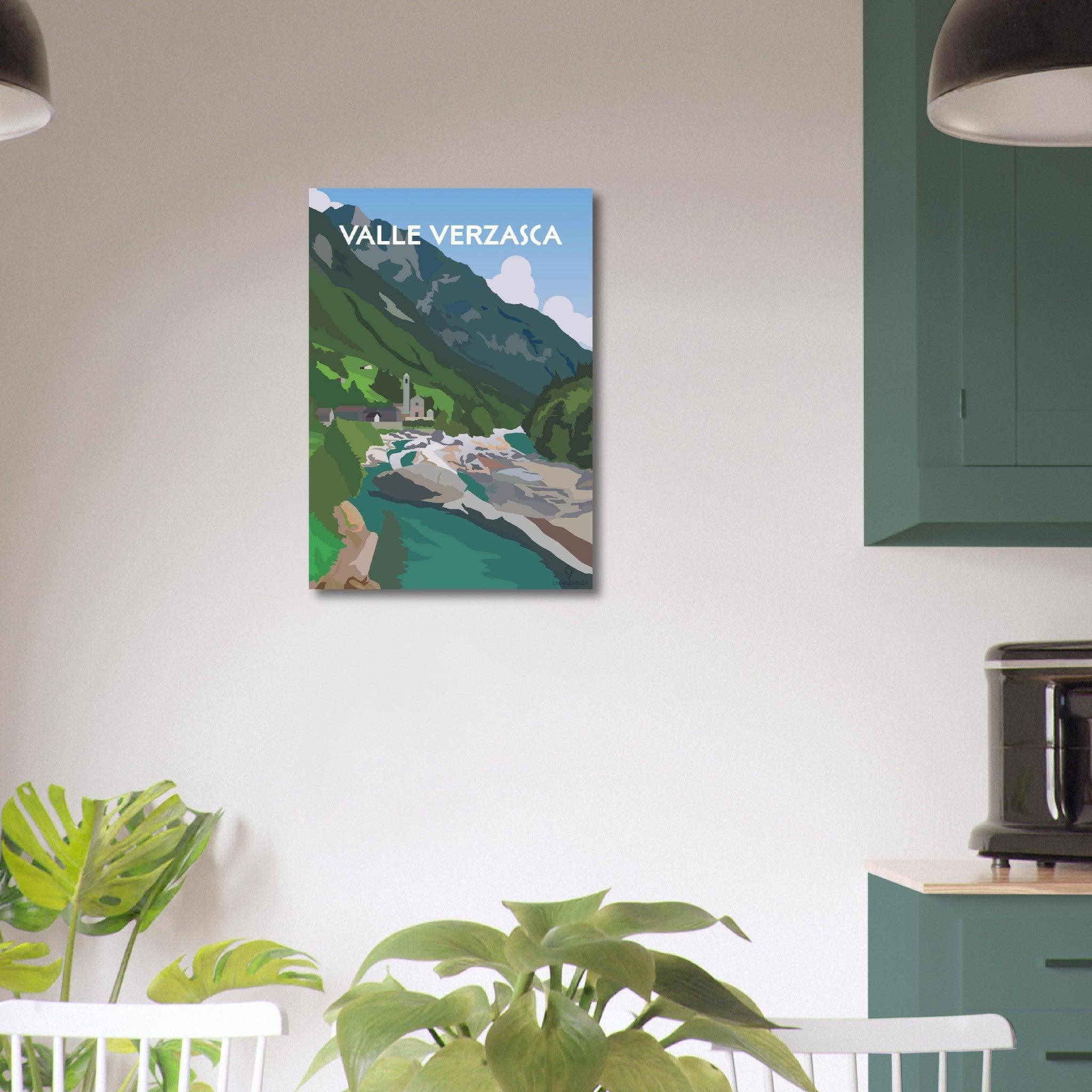 Valle Verzasca - Printree.ch Localspot, Minimal, Minimalismus