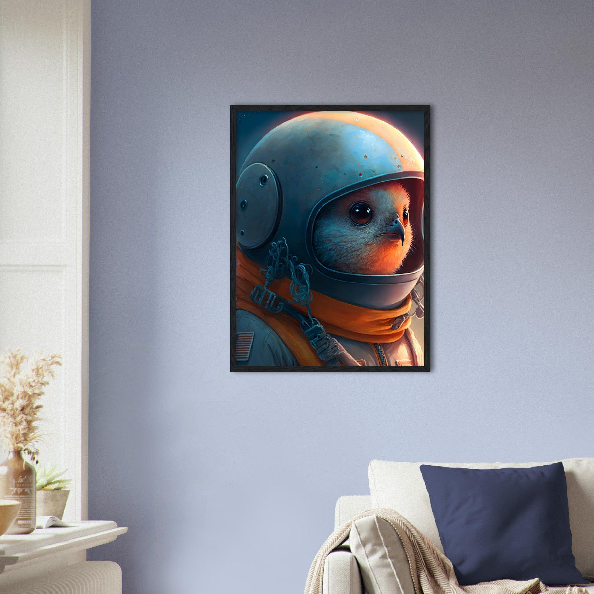 Vogel Astronaut - Printree.ch 