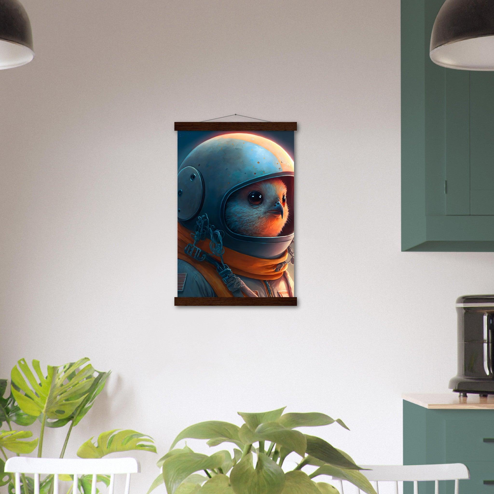 Vogel Astronaut - Printree.ch 