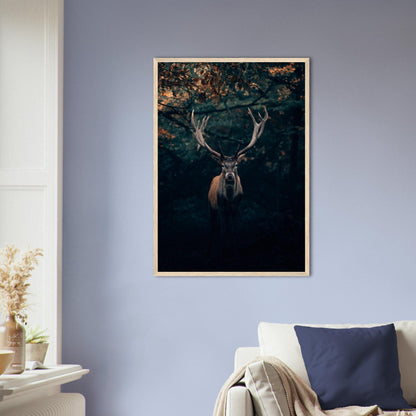 Waldkönig Poster - Printree.ch Foto, Tier, Unsplash