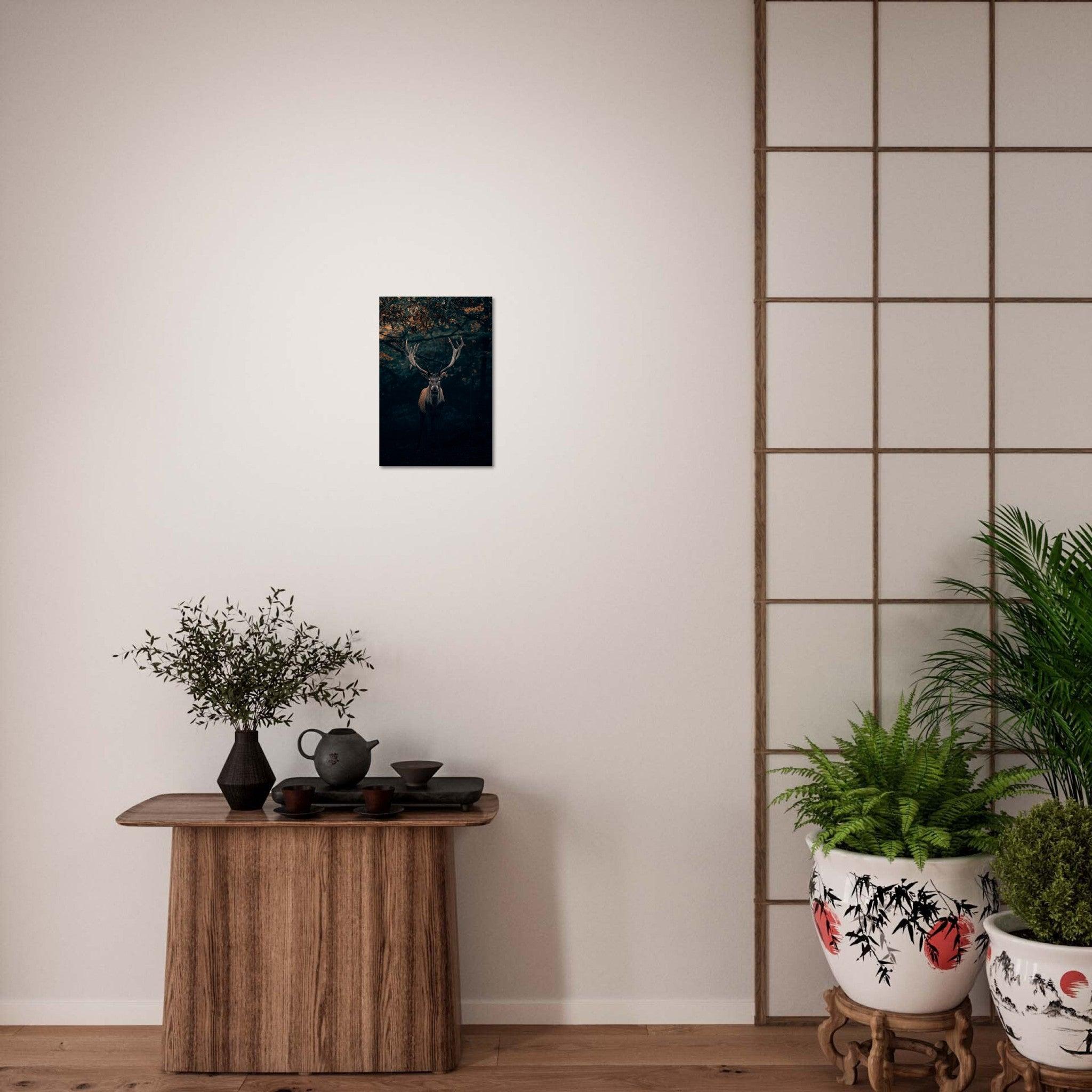 Waldkönig Poster - Printree.ch Foto, Tier, Unsplash