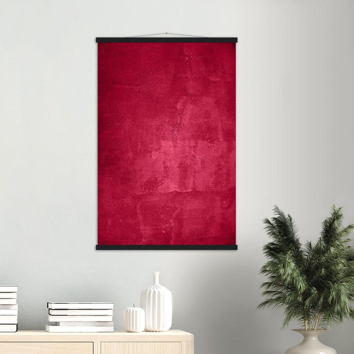 Wand - Viva Magenta Red Trendfarbe für 2023 - Printree.ch 2023, Poster