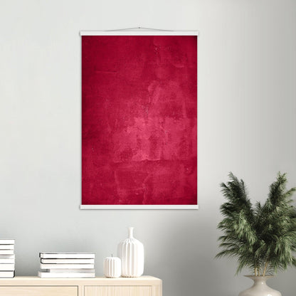 Wand - Viva Magenta Red Trendfarbe für 2023 - Printree.ch 2023, Poster