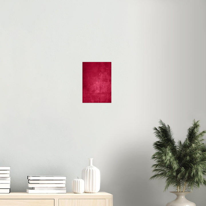Wand - Viva Magenta Red Trendfarbe für 2023 - Printree.ch 2023, Poster