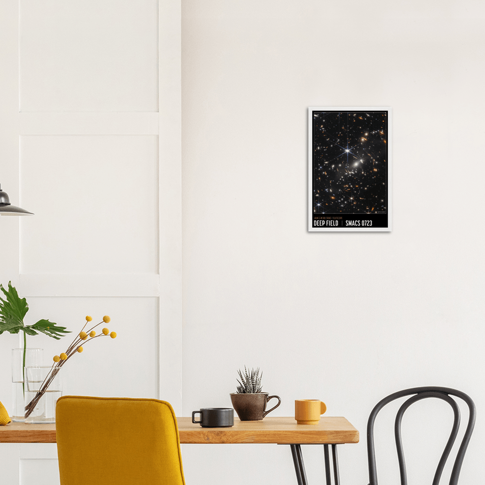 Webbs erstes Deep Field SMACS 0723-Poster - Printree.ch Astronomie, Deep-Space-Fotografie, Foto, Fotografie, Galaxien, Hubble-Nachfolger, James Webb Space Telescope, Kosmos, NASA, Poster, SMACS 0723, space, Sternbildung, Universum, WEBB, Webb's Deep Field, Weltraum