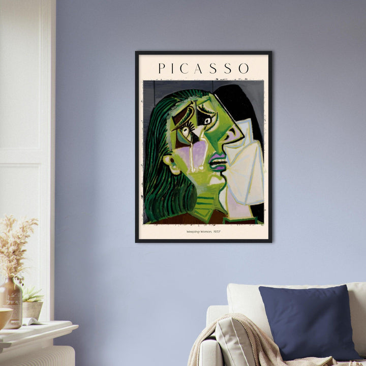 Weeping Woman', Pablo Picasso, - Printree.ch Kunst, Malen, Maler, Malerei, Meisterwerk