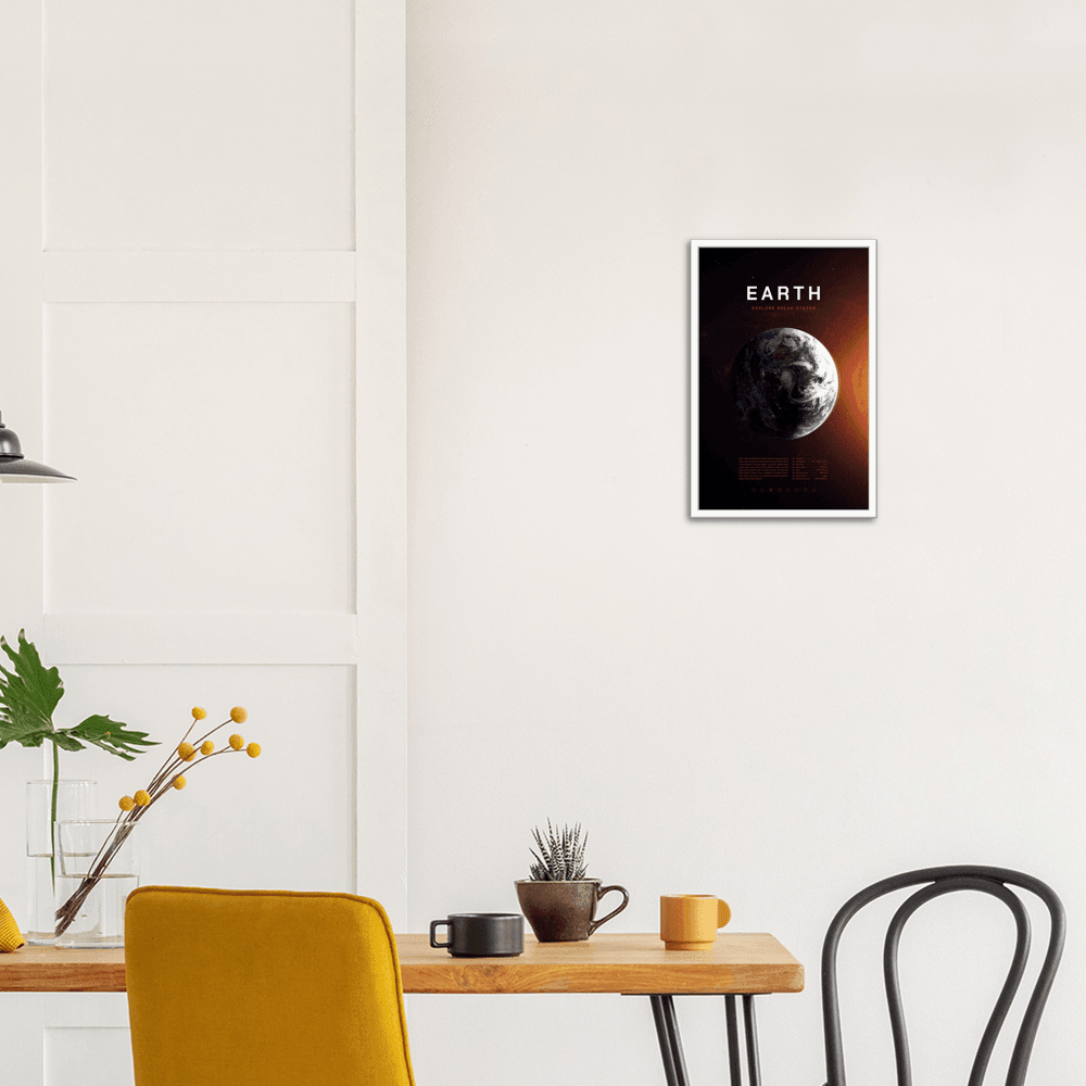 Weltall-Wunder: Beeindruckendes Poster der Erde aus dem All! - Printree.ch 3d illustration, 3d render, astronaut, astronomie, blau, canaveral, columbia, entdecker, erde, erforschen, erforschung, fantasie, galaxie, himmel, hintergrund, illustration, karte, kosmonaut, kosmos, planet, shuttle, stern, system, technologie, textur, umlaufbahn, universum, weltraum, wissenschaft