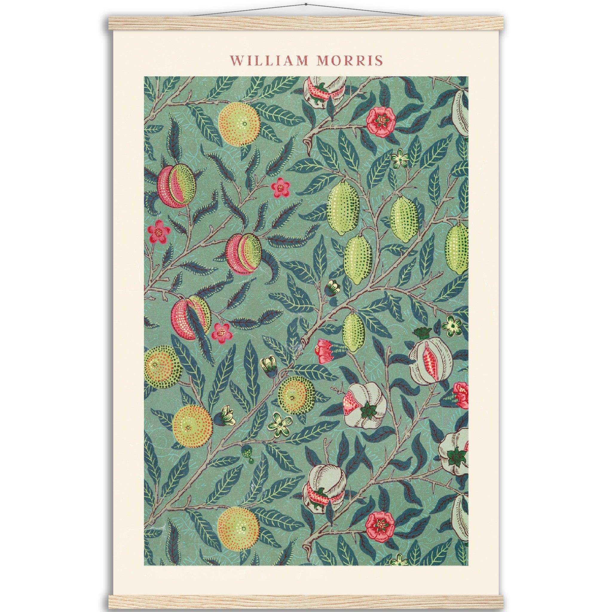 William Morris' Rosenkunstwerk - Printree.ch abstrakt, blatt, blattmuster, blume, blumiger hintergrund, blüte, botanischer hintergrund, britannien, dekor, design, elegant, eleganz, garten, grafik, illustration, klassisch, kunst, laub, muster, natur, ornament, papier, retro, romantisch, sommer, stil, textur, vereinigtes königreich, vintage