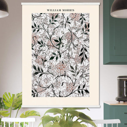 William Morris' Rosenzauber - Printree.ch abstrakt, blatt, blattmuster, blume, blumiger hintergrund, blüte, botanischer hintergrund, britannien, dekor, design, elegant, eleganz, garten, grafik, illustration, klassisch, kunst, laub, muster, natur, ornament, papier, retro, romantisch, sommer, stil, textur, vereinigtes königreich, vintage