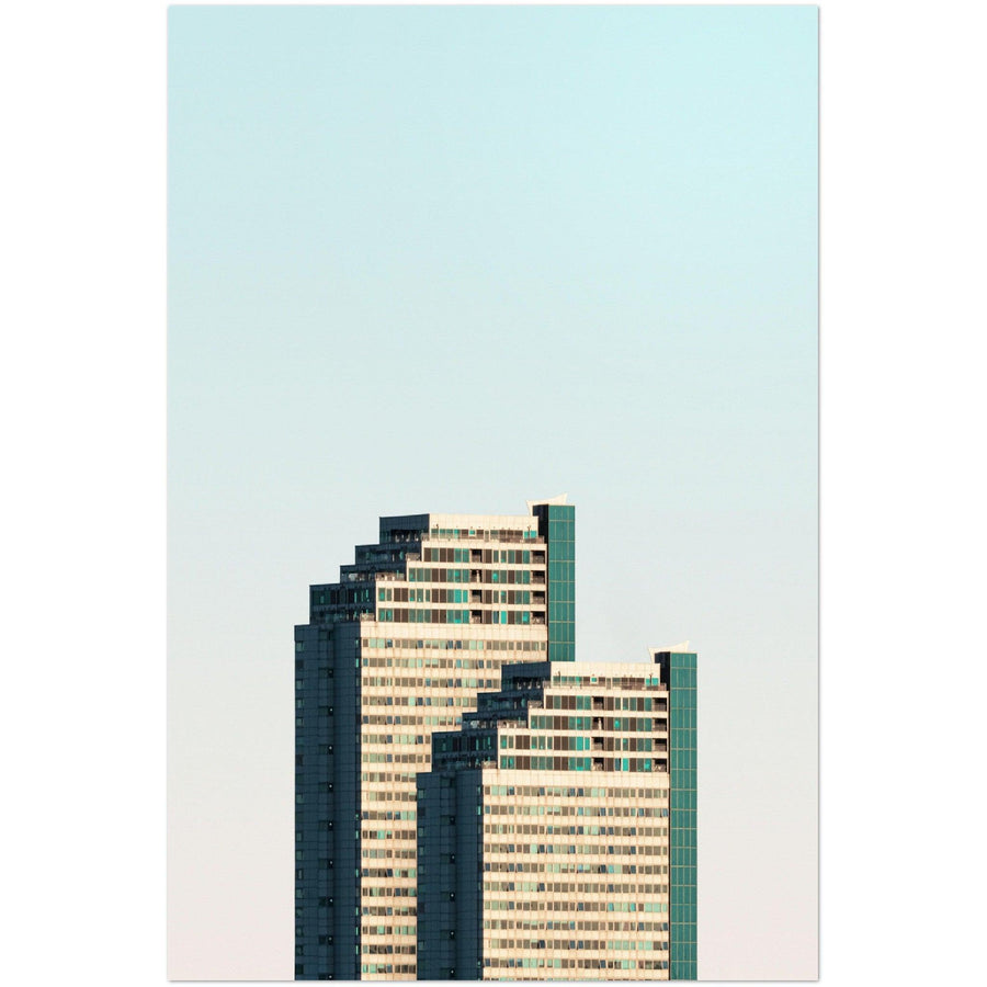 Wolkenkratzer - Printree.ch architecture, architekt, Architektur, Fotografie, gebäude, Minimal, minimalist, minimalistisch, pastel, pastell, Simone Hutsch, Unsplash